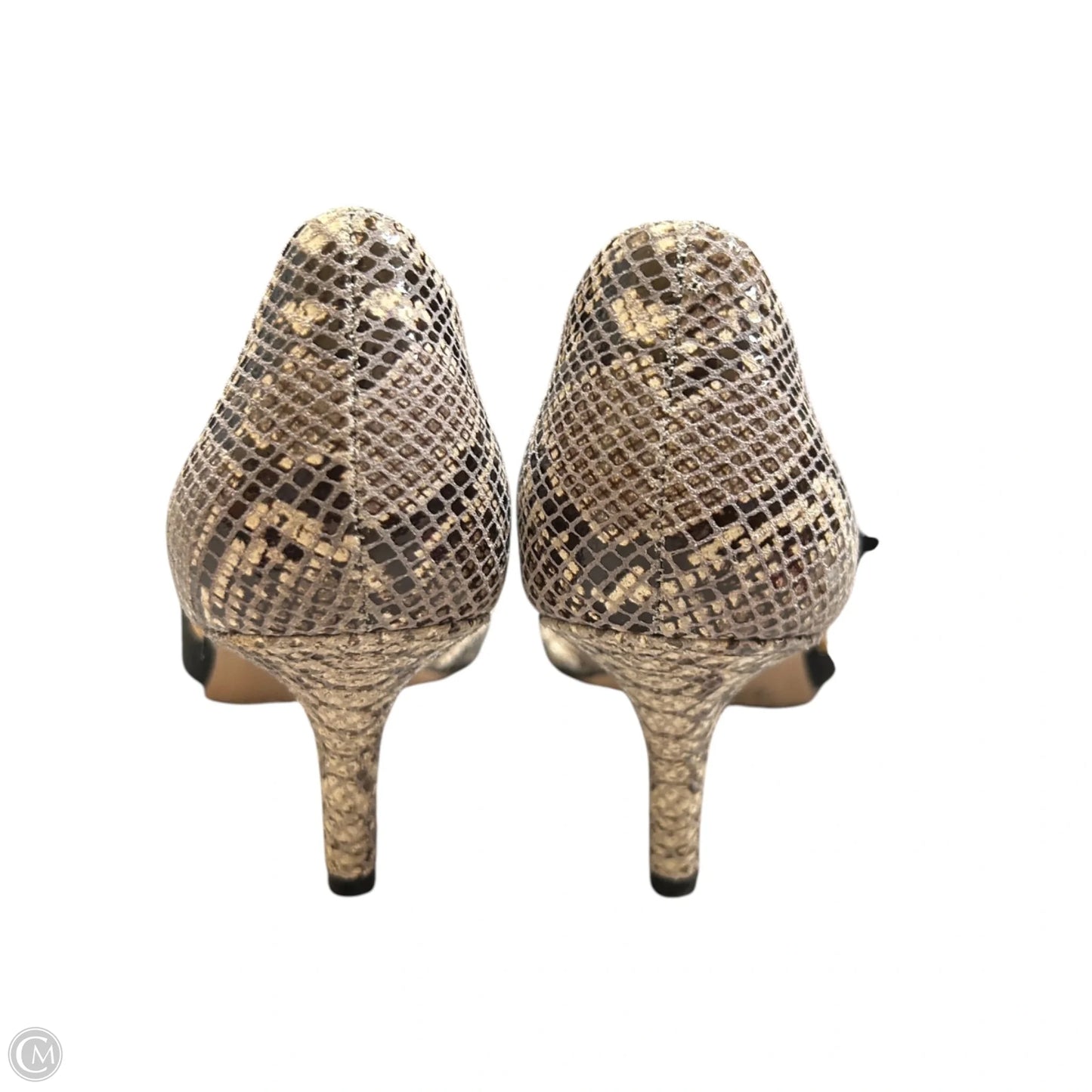 Shoes Heels Kitten By Corso Como In Snakeskin Print, Size: 8.5