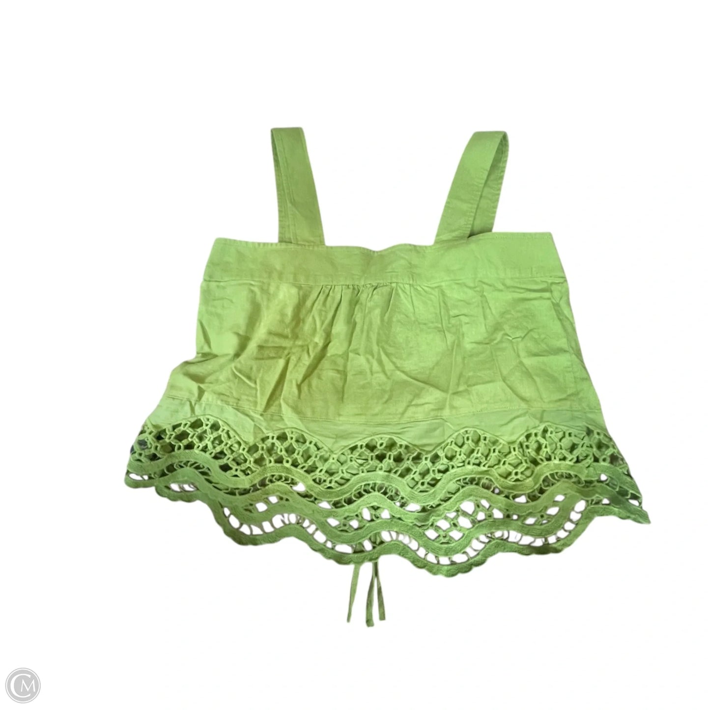 Top Sleeveless By Rachel Zoe In Green, Size: M