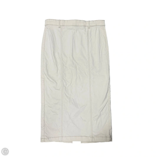 Skirt MaxiIn Cream Denim, Size: 8