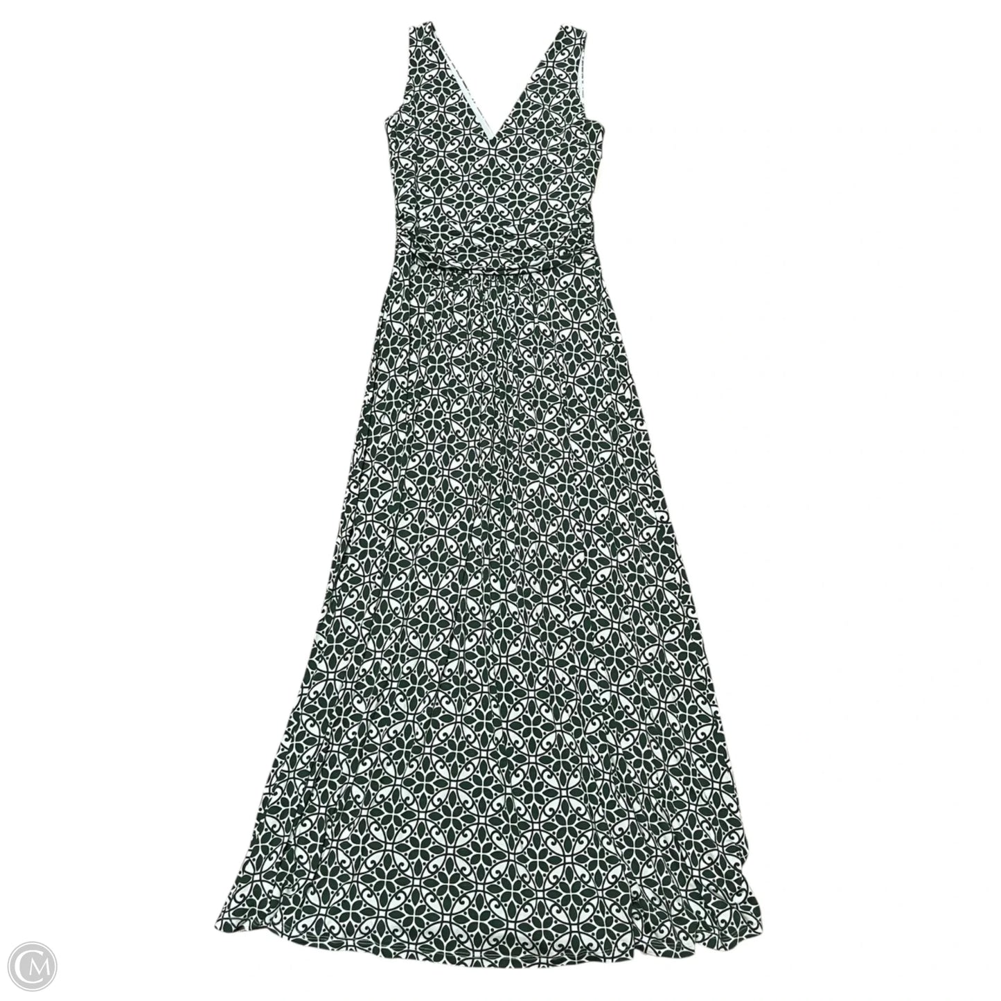 Dress Casual Maxi By Boden In Blue & Green, Size: Xs