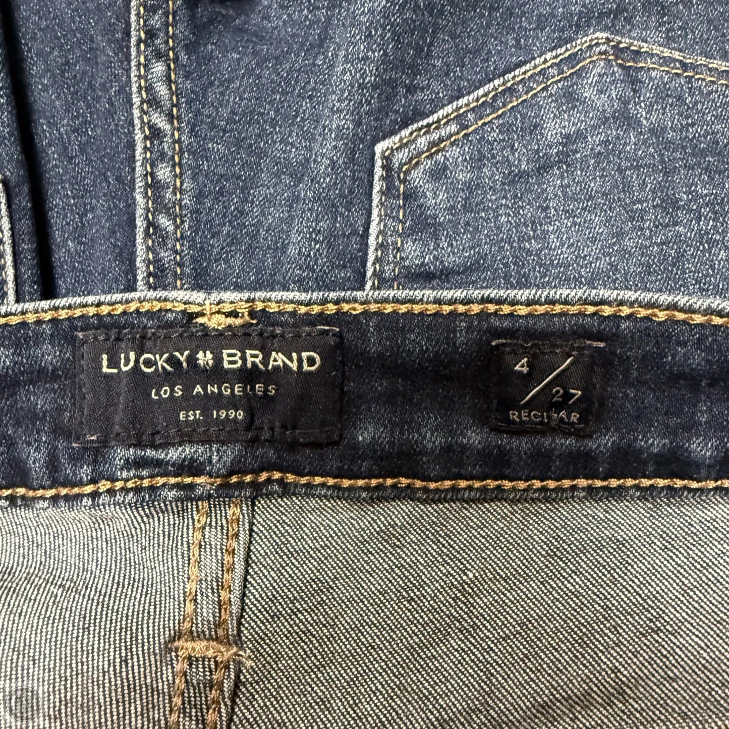 Shorts By Lucky Brand In Blue Denim, Size: 4