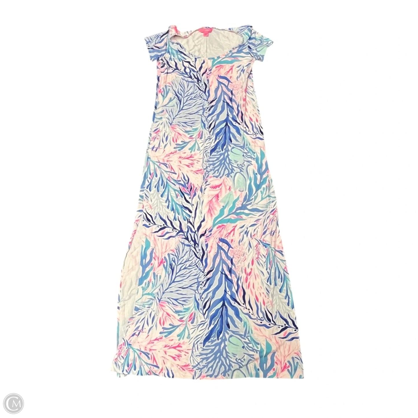 Dress Designer By Lilly Pulitzer In Blue & Pink, Size: S