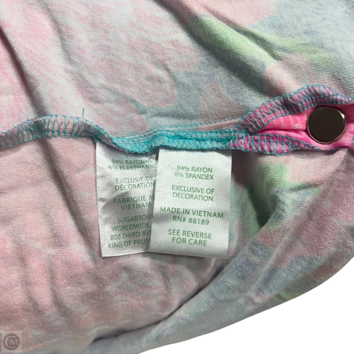 Dress Designer By Lilly Pulitzer In Blue & Pink, Size: S