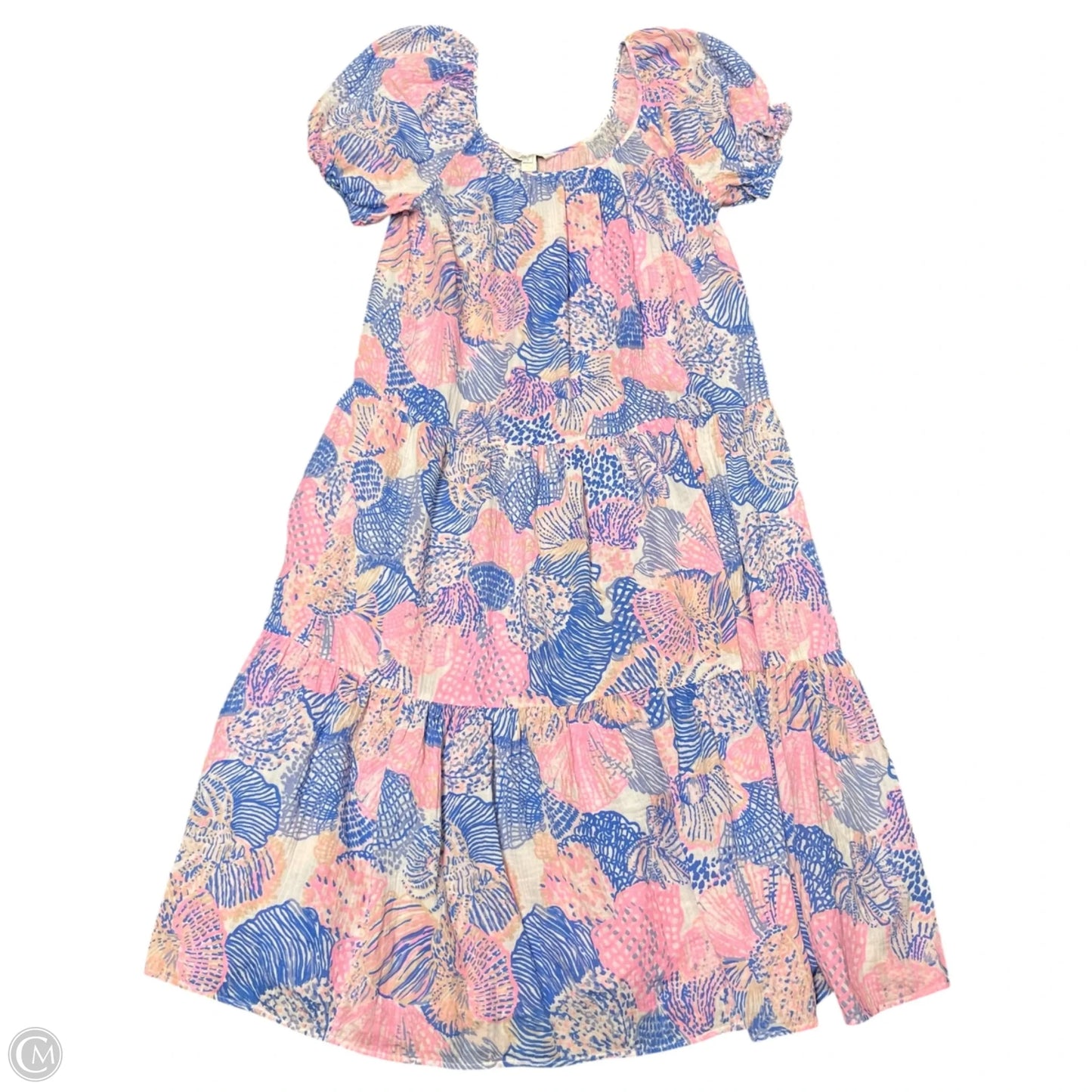 Dress Designer By Lilly Pulitzer In Blue & Pink, Size: S