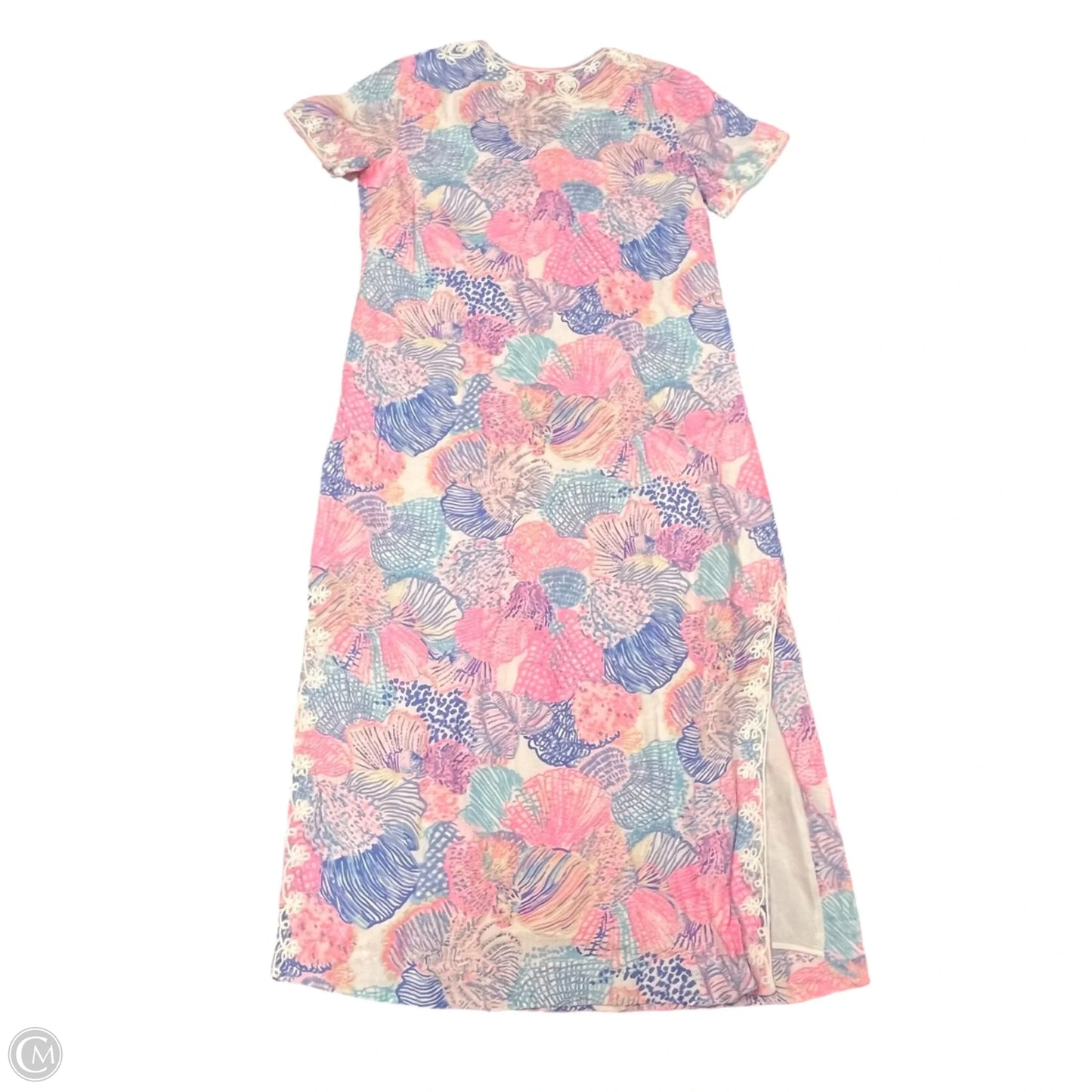 Dress Designer By Lilly Pulitzer In Blue & Pink, Size: Xl
