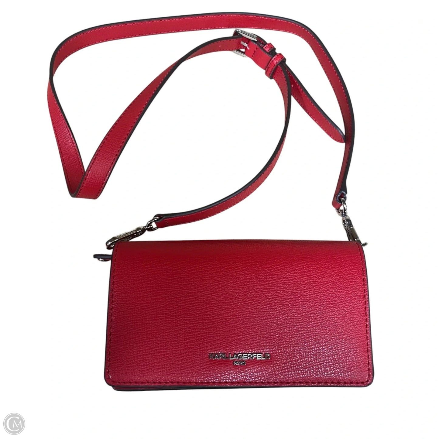 Crossbody Designer By Karl Lagerfeld, Size: Small