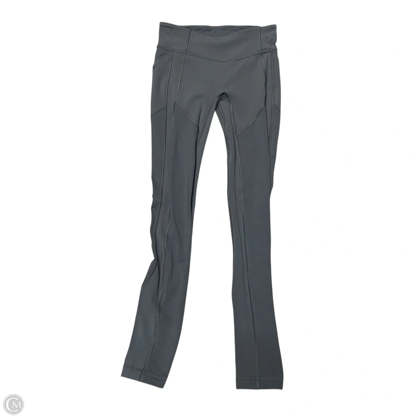 Athletic Leggings By Lululemon In Grey, Size: 2