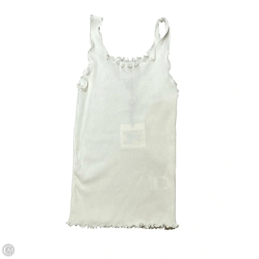 Tank Top By Lili Sidonio In Cream, Size: Xs
