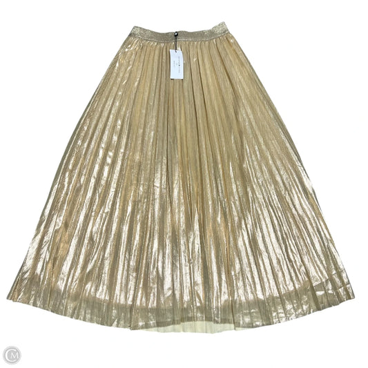 Skirt Maxi By Molly Bracken In Gold, Size: 8