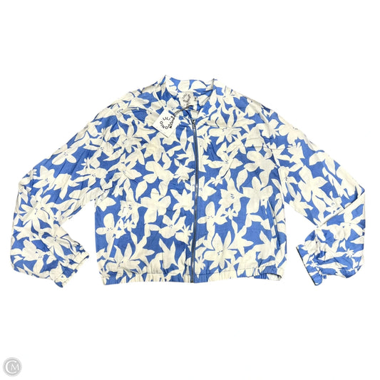 Jacket Other By Lili Sidonio In Blue & White, Size: S