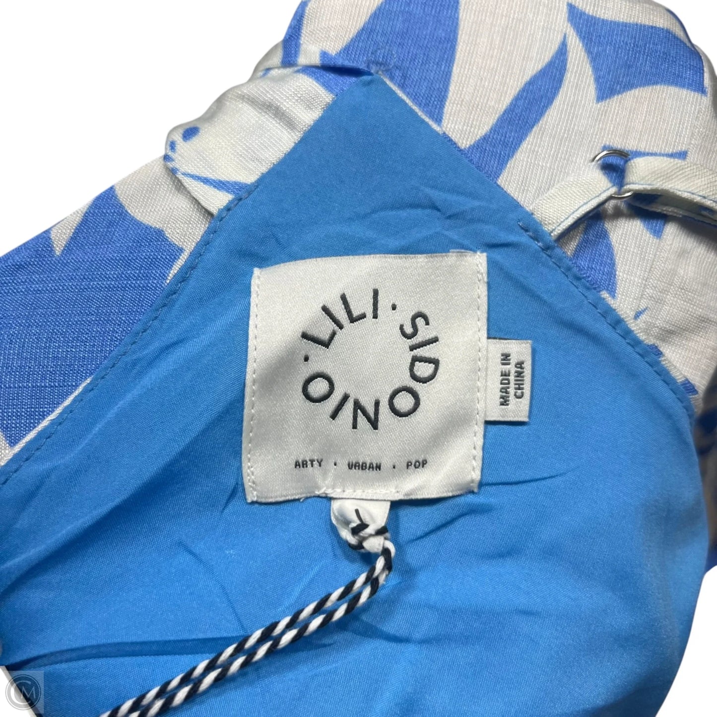 Jumpsuit By Lili Sidonio In Blue & White, Size: L