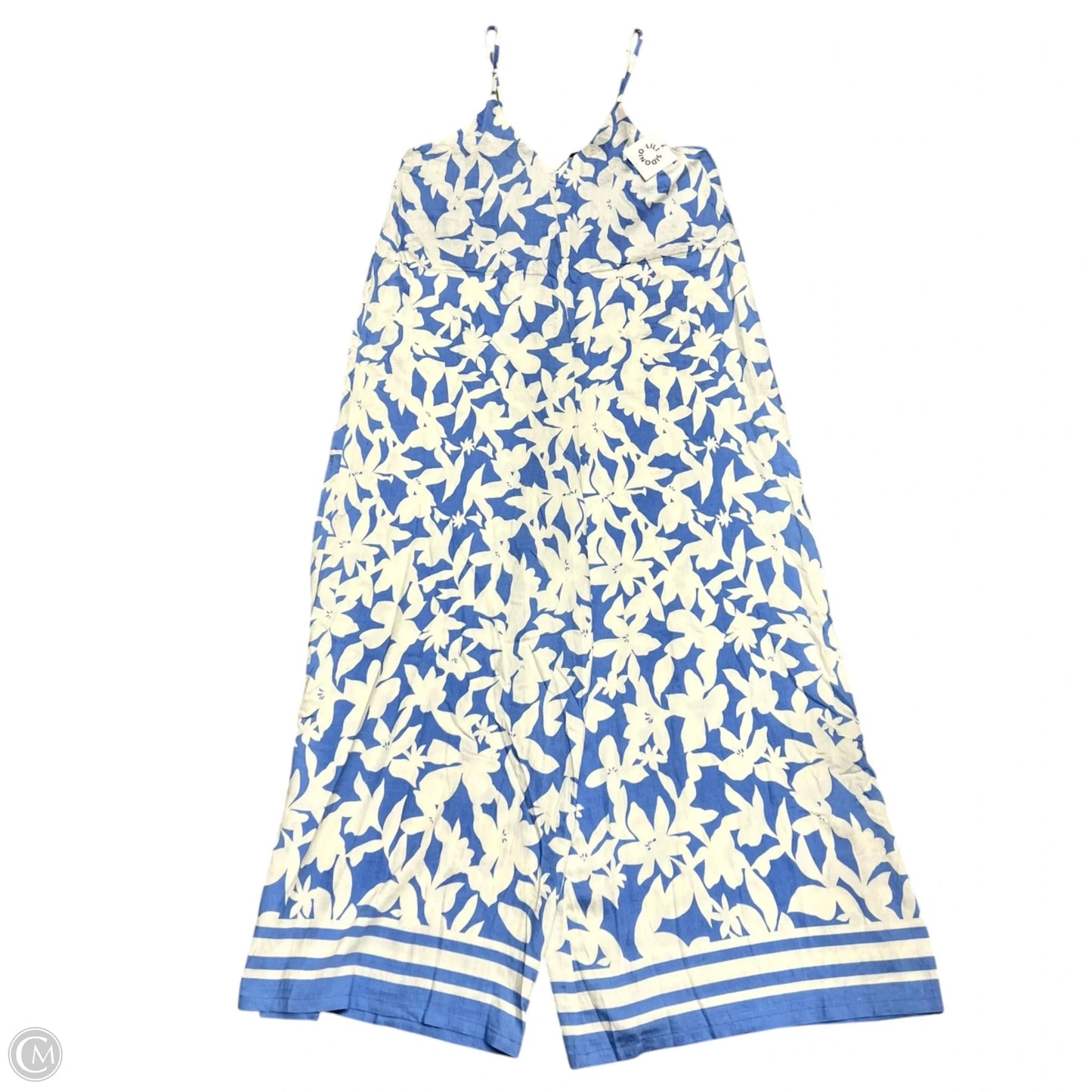 Jumpsuit By Lili Sidonio In Blue & White, Size: M