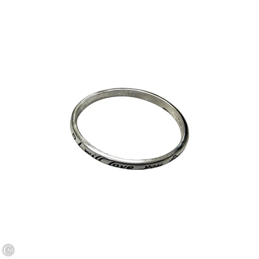 Ring Sterling Silver, Size: 8.5