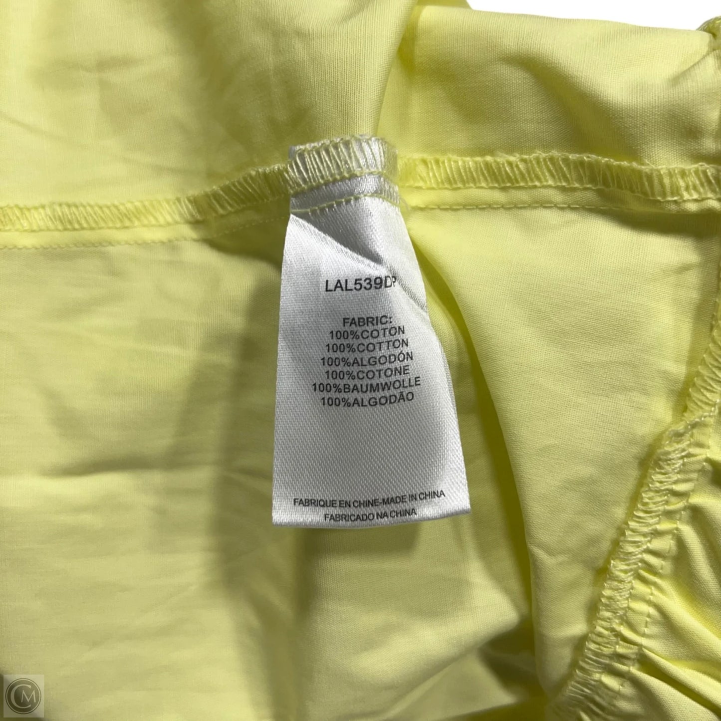Dress Casual Maxi By Lili Sidonio In Yellow, Size: L