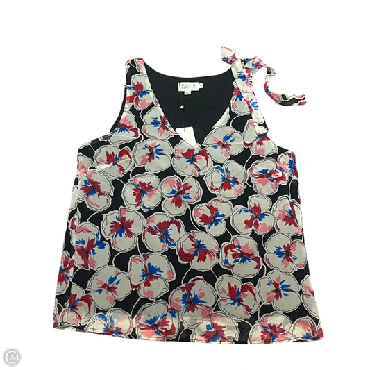 Top Sleeveless By Molly Bracken In Floral Print, Size: M