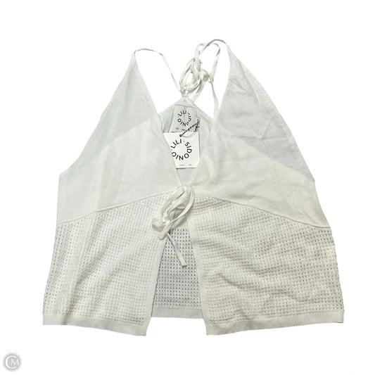 Top Sleeveless By Lili Sidonio In Cream, Size: L