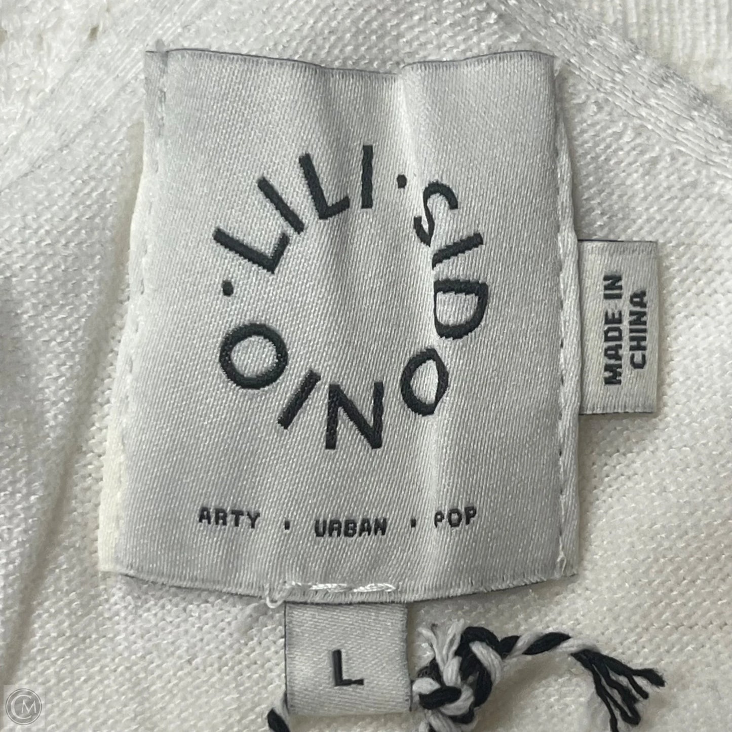 Top Sleeveless By Lili Sidonio In Cream, Size: L