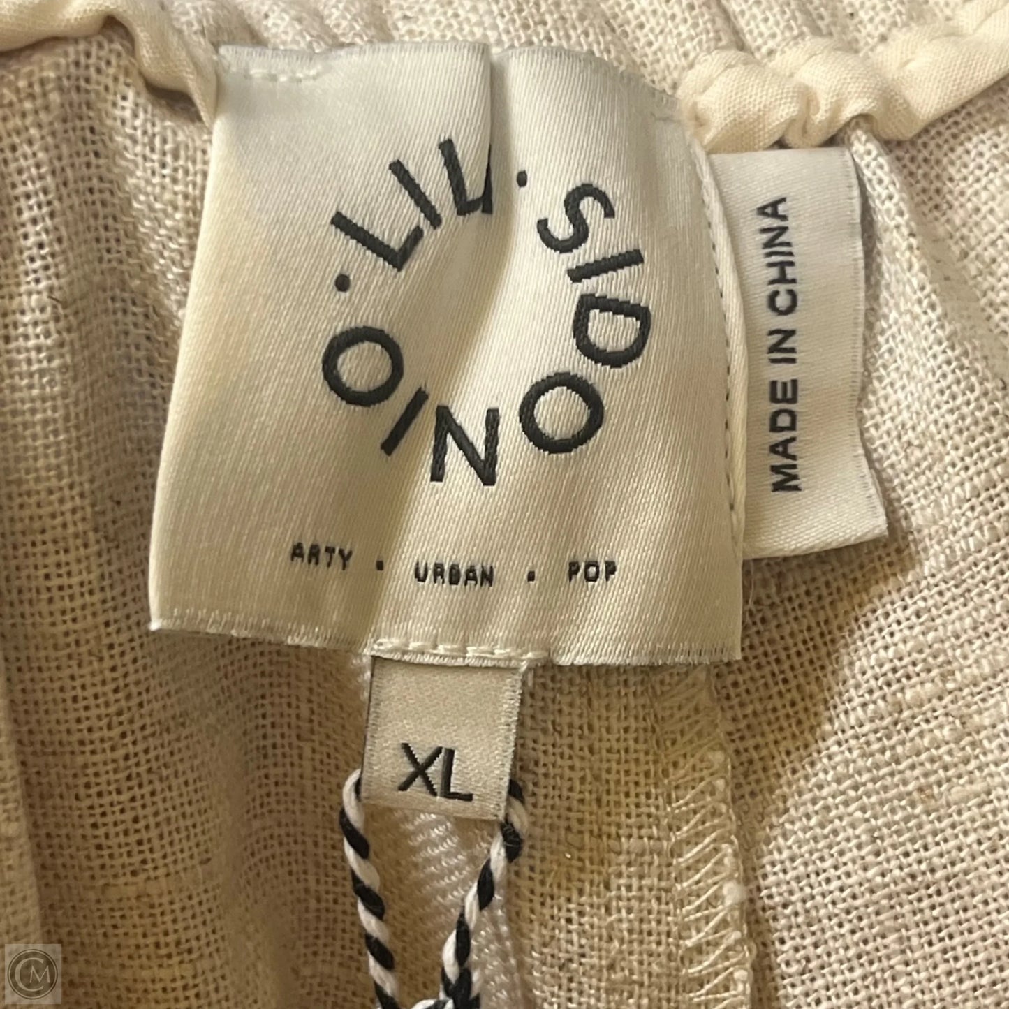 Shorts Set By Lili Sidonio In Tan, Size: Xl