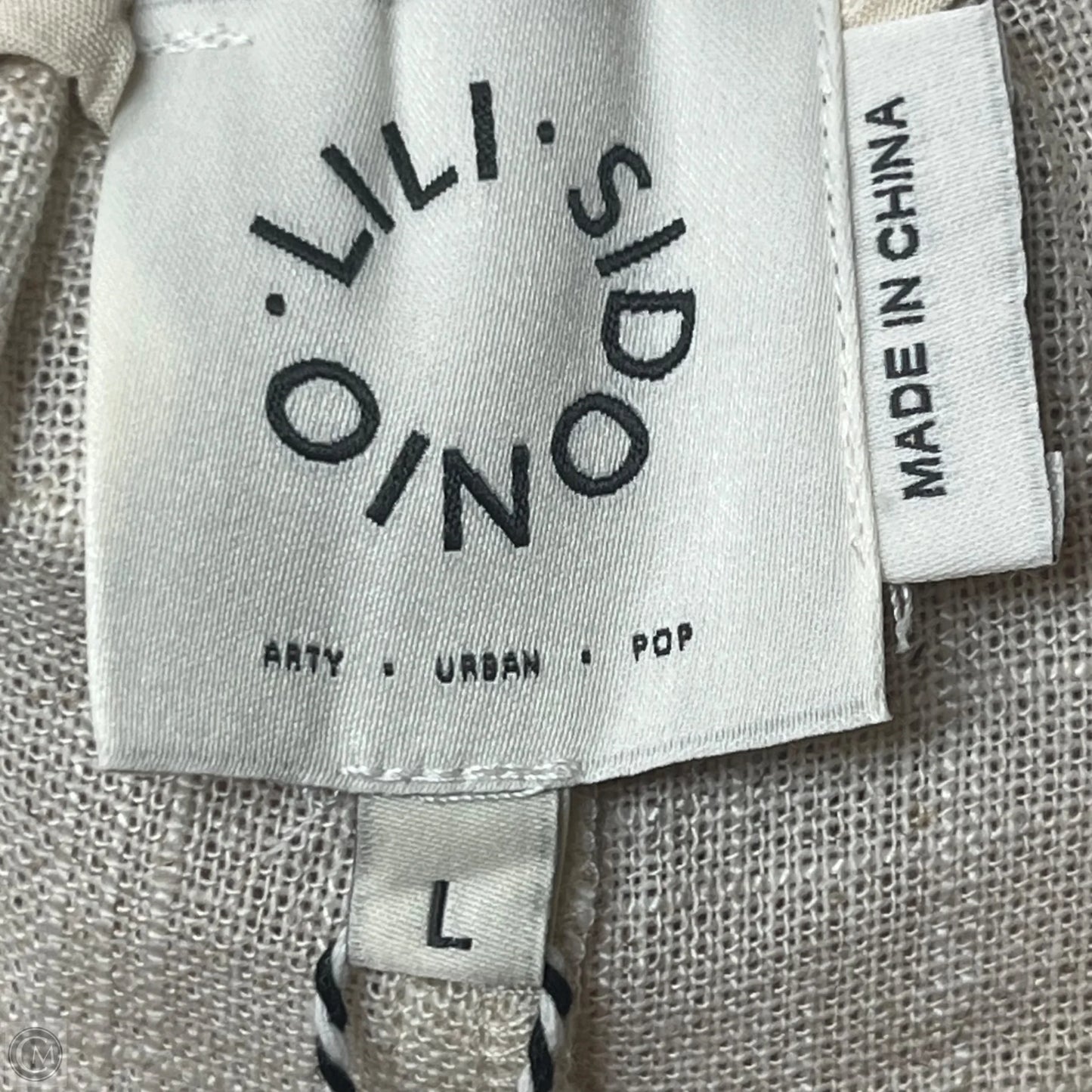 Shorts By Lili Sidonio In Tan, Size: 12