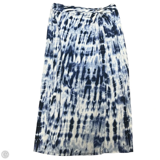 Skirt Midi By Lauren By Ralph Lauren In Blue, Size: 8