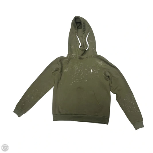 Sweatshirt Hoodie By Polo Ralph Lauren In Green, Size: S