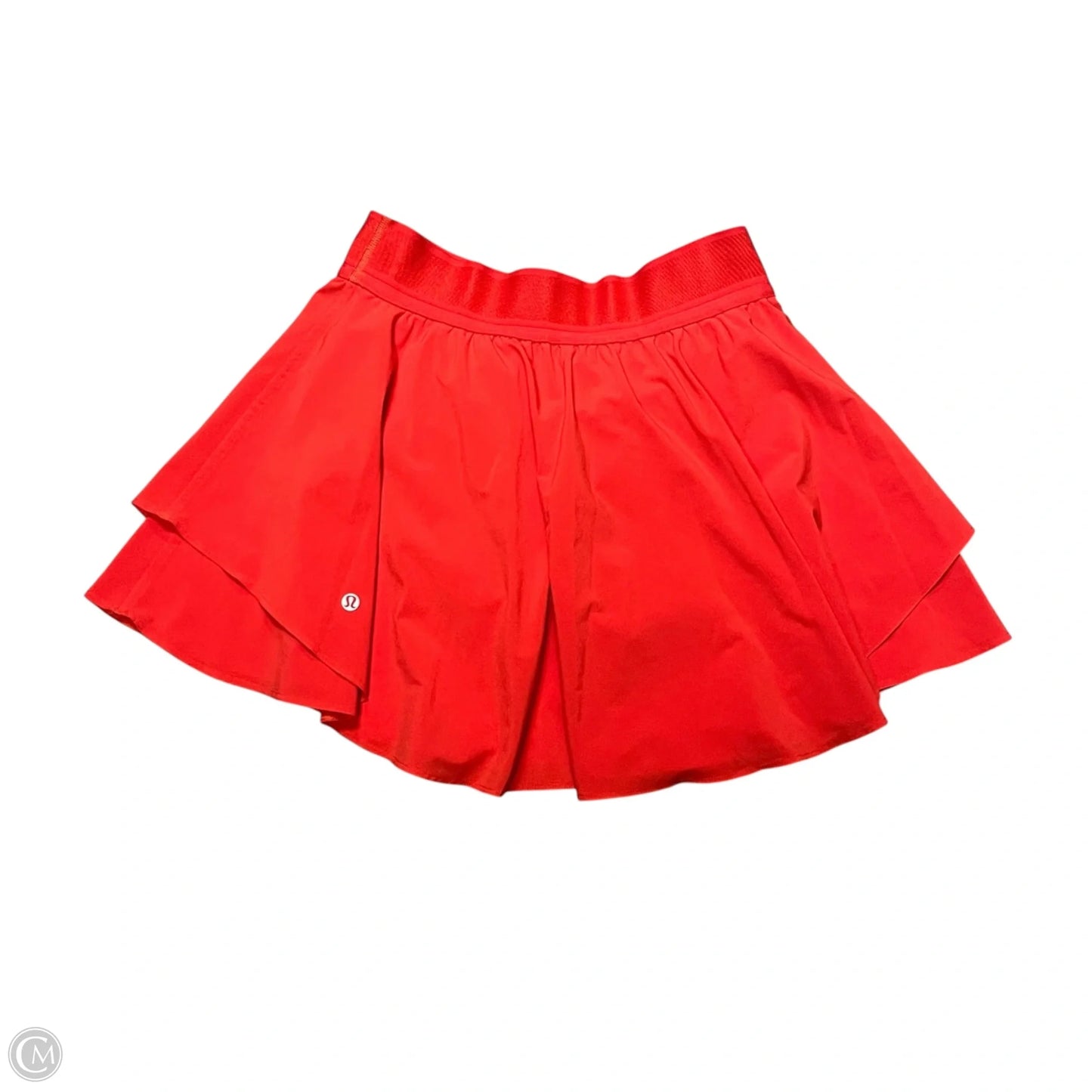 Athletic Skort By Lululemon In Red, Size: 6