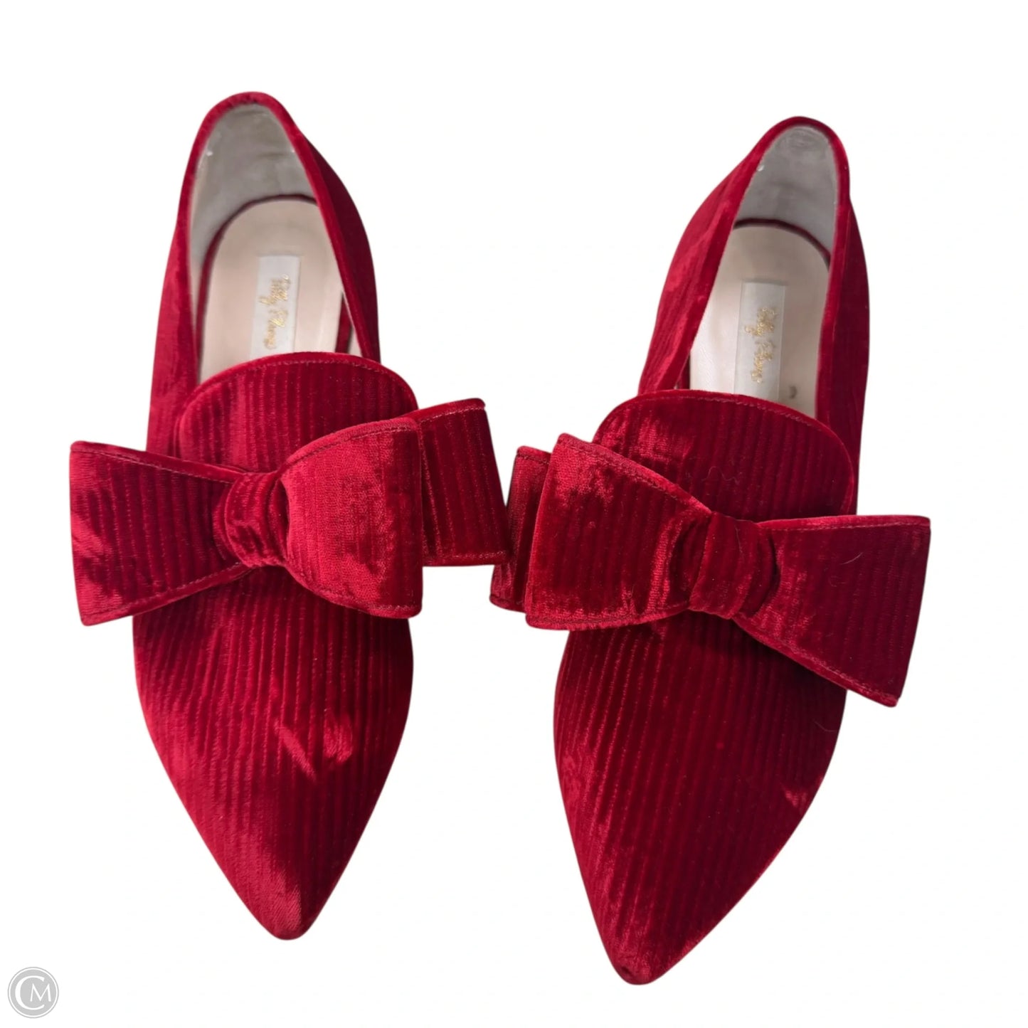 Shoes Flats By Polly Plume In Red, Size: 9.5