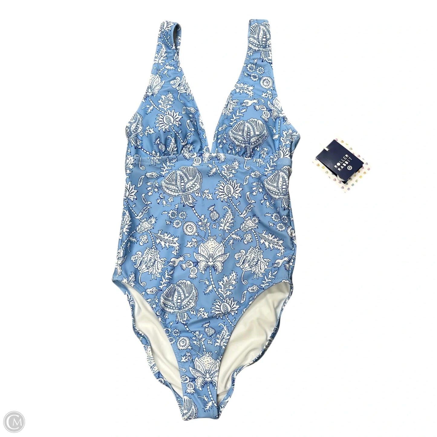 Swimsuit By Target x Roller Rabbit In Blue & White, Size: Xxs