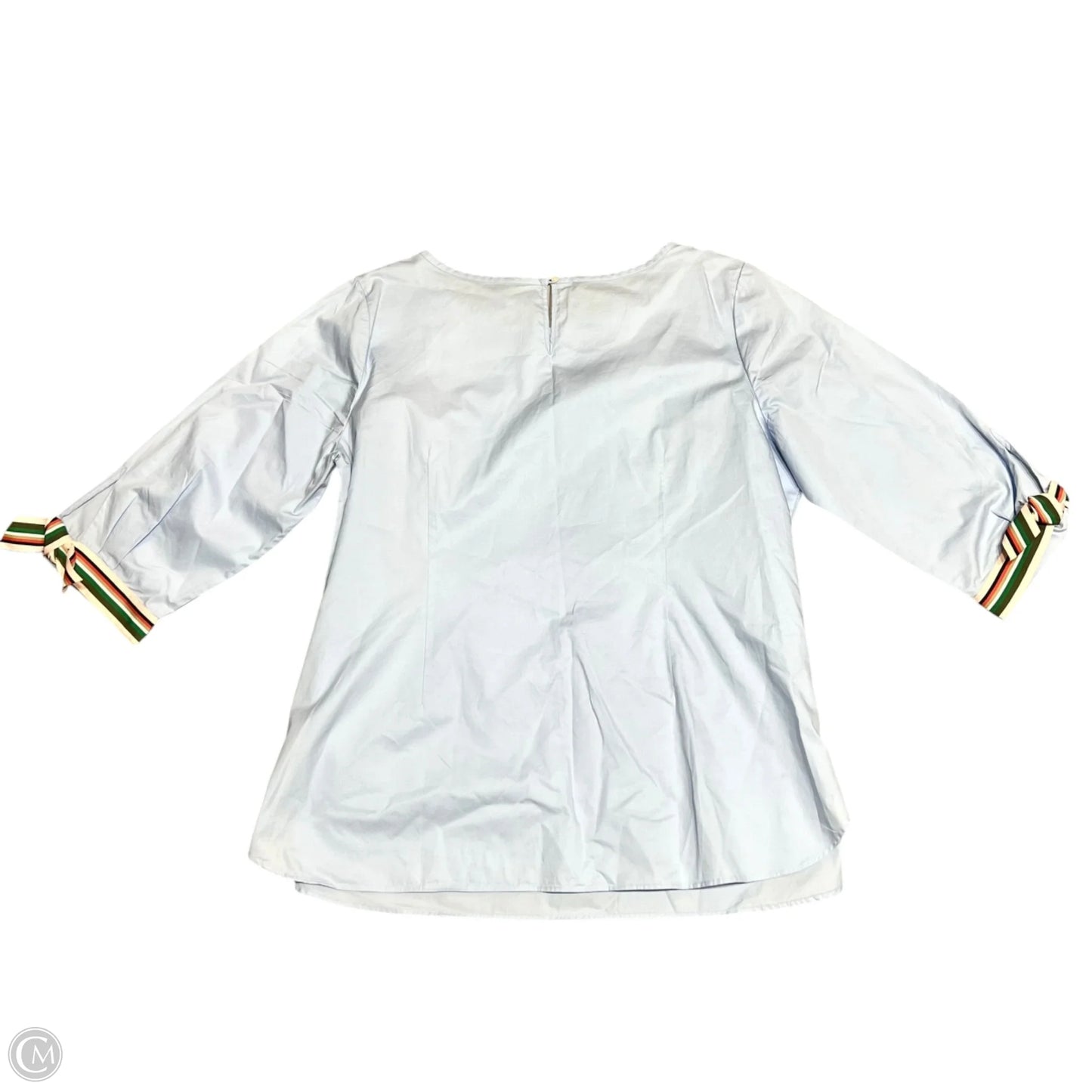 Top Short Sleeve By Talbots In Blue, Size: 2x
