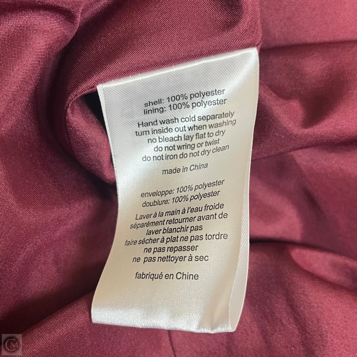 Dress Party Long By DB Studio In Purple & Red, Size: L