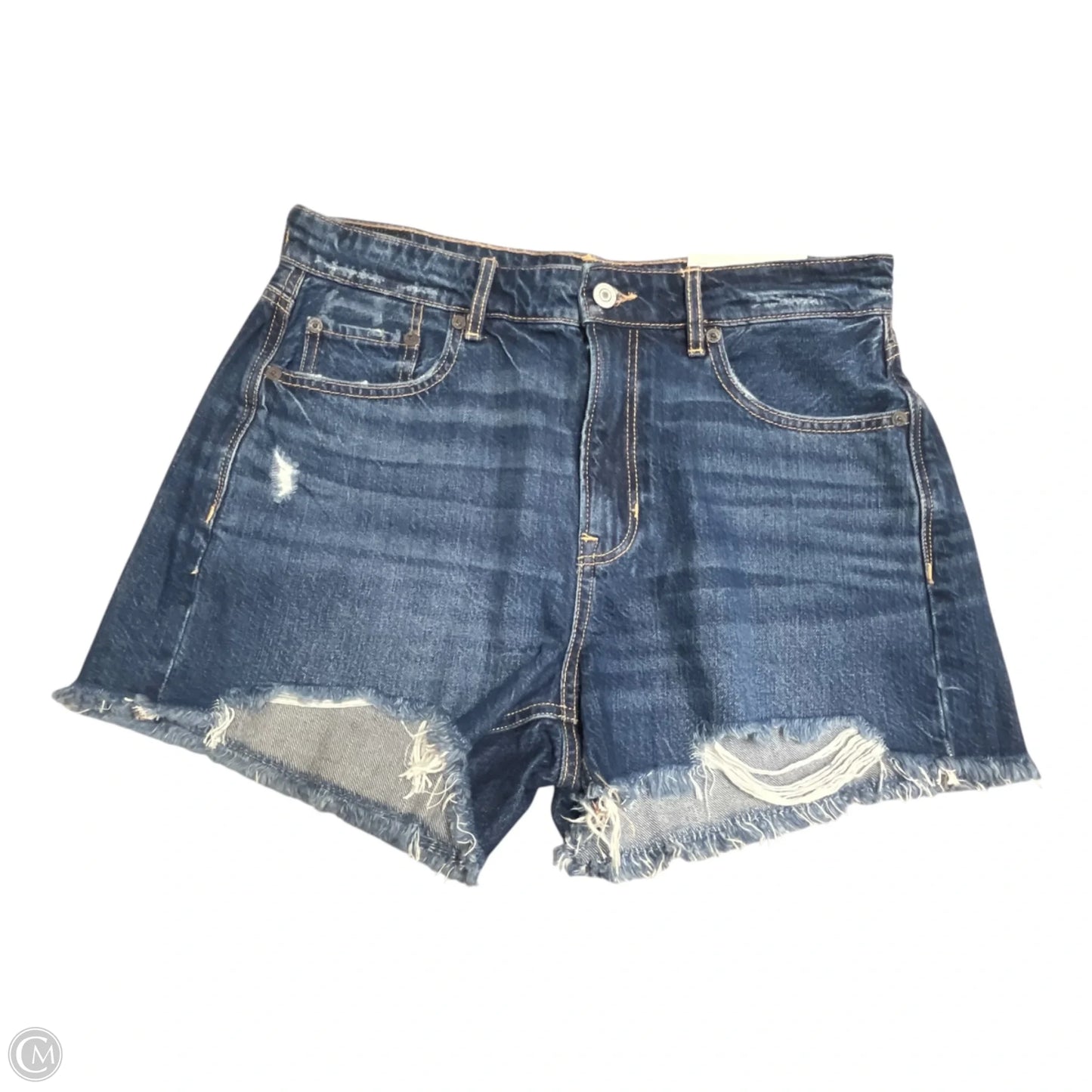 Shorts By American Eagle In Blue Denim, Size: 8