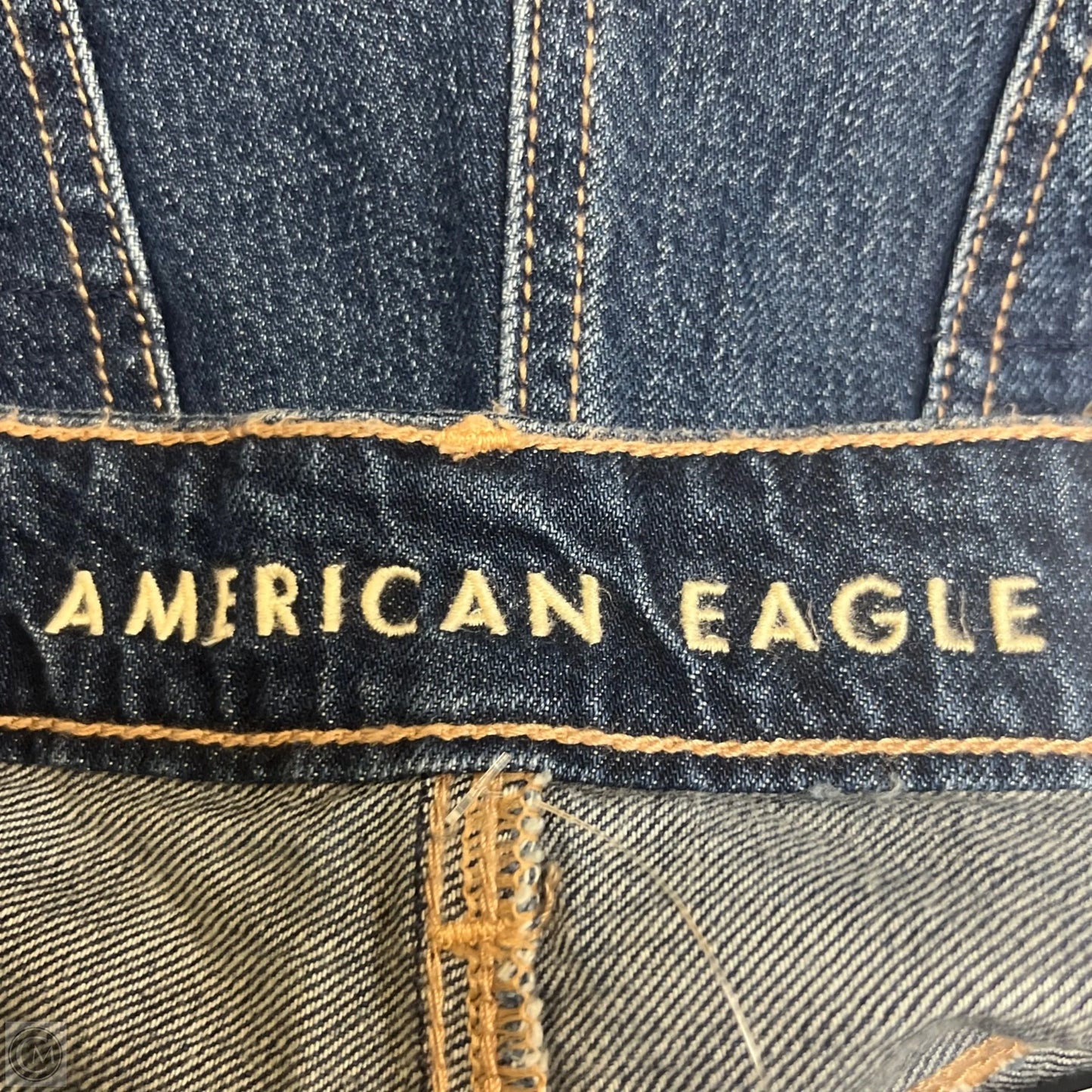 Shorts By American Eagle In Blue Denim, Size: 8
