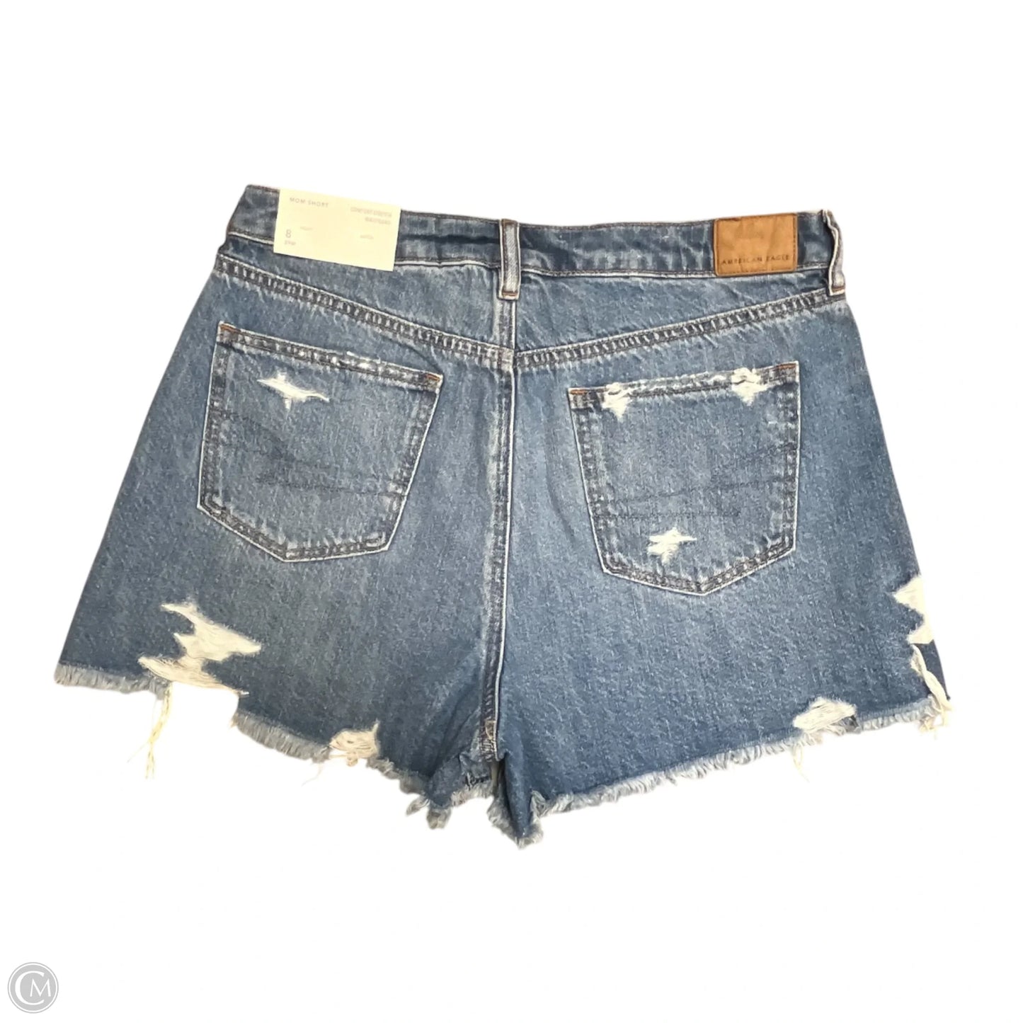 Shorts By American Eagle In Blue Denim, Size: 8