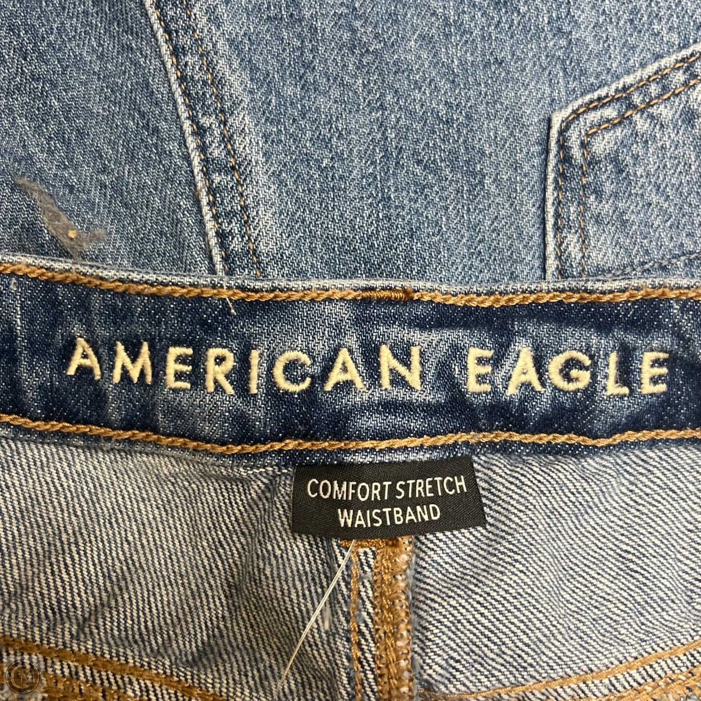 Shorts By American Eagle In Blue Denim, Size: 8