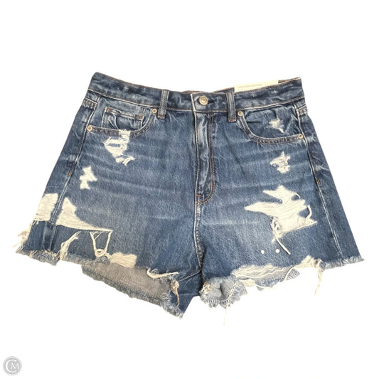 Shorts By American Eagle In Blue Denim, Size: 8