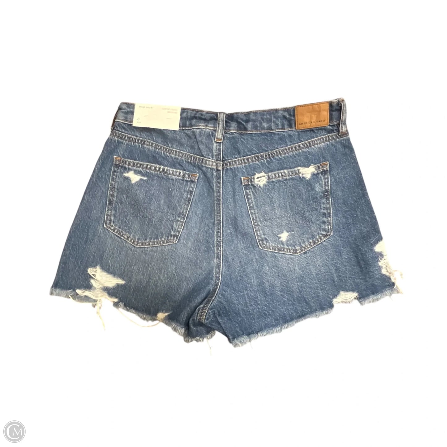 Shorts By American Eagle In Blue Denim, Size: 8