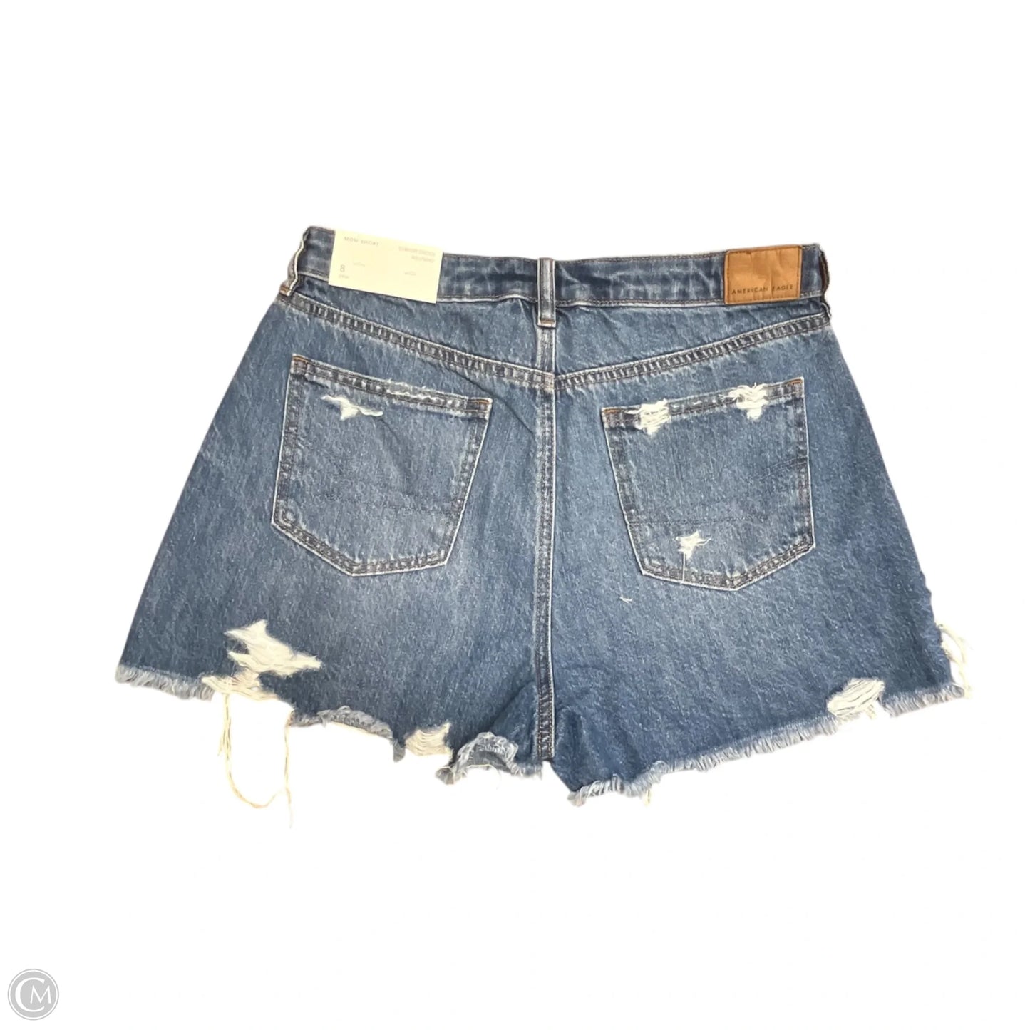 Shorts By American Eagle In Blue Denim, Size: 8