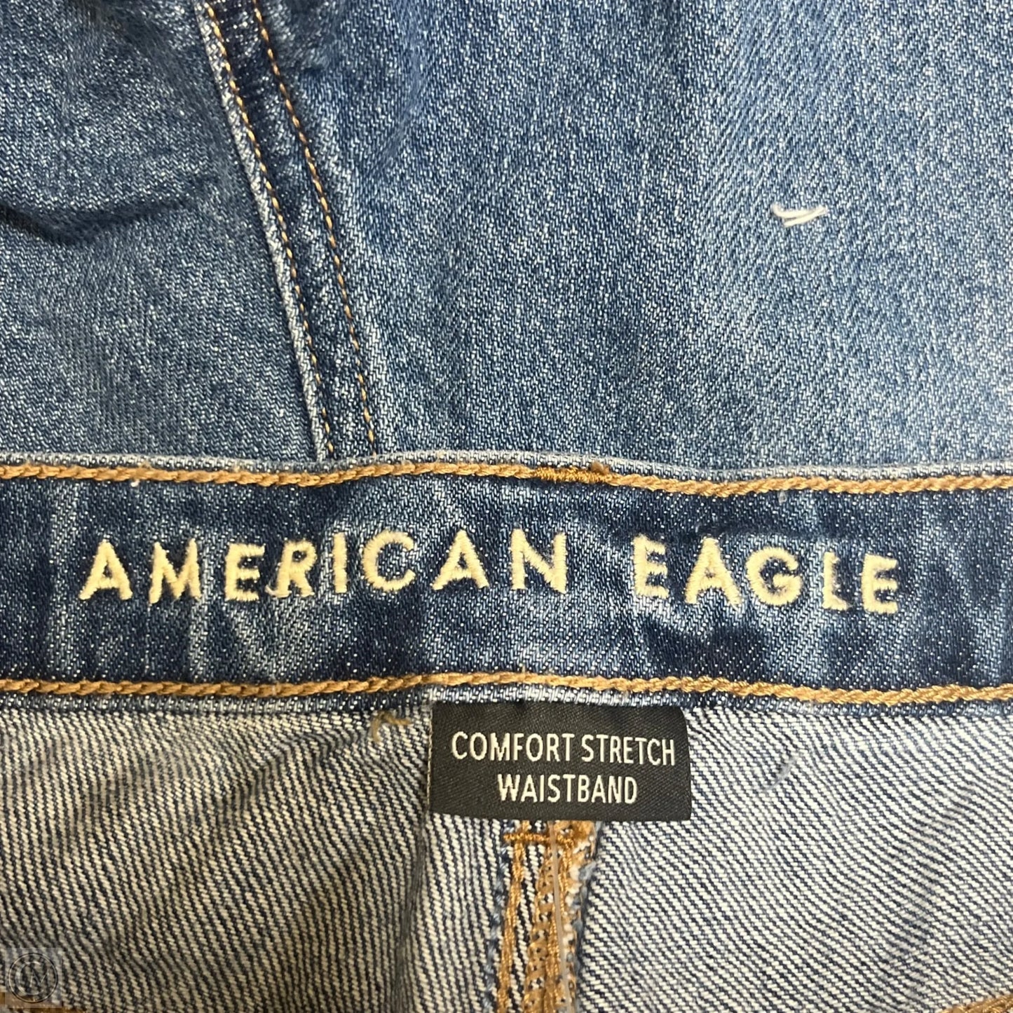 Shorts By American Eagle In Blue Denim, Size: 8