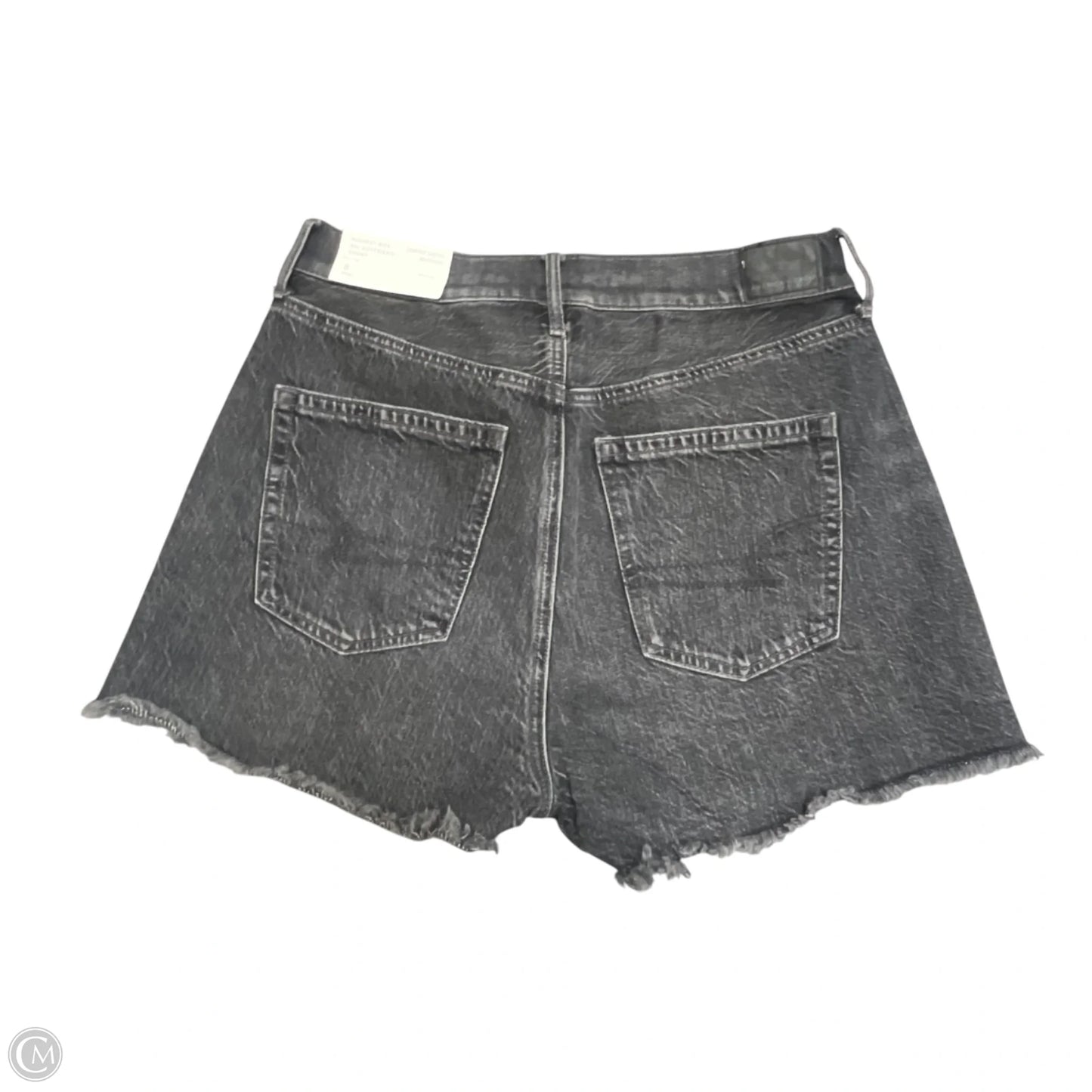 Shorts By American Eagle In Black Denim, Size: 8