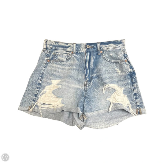 Shorts By American Eagle In Blue Denim, Size: 8