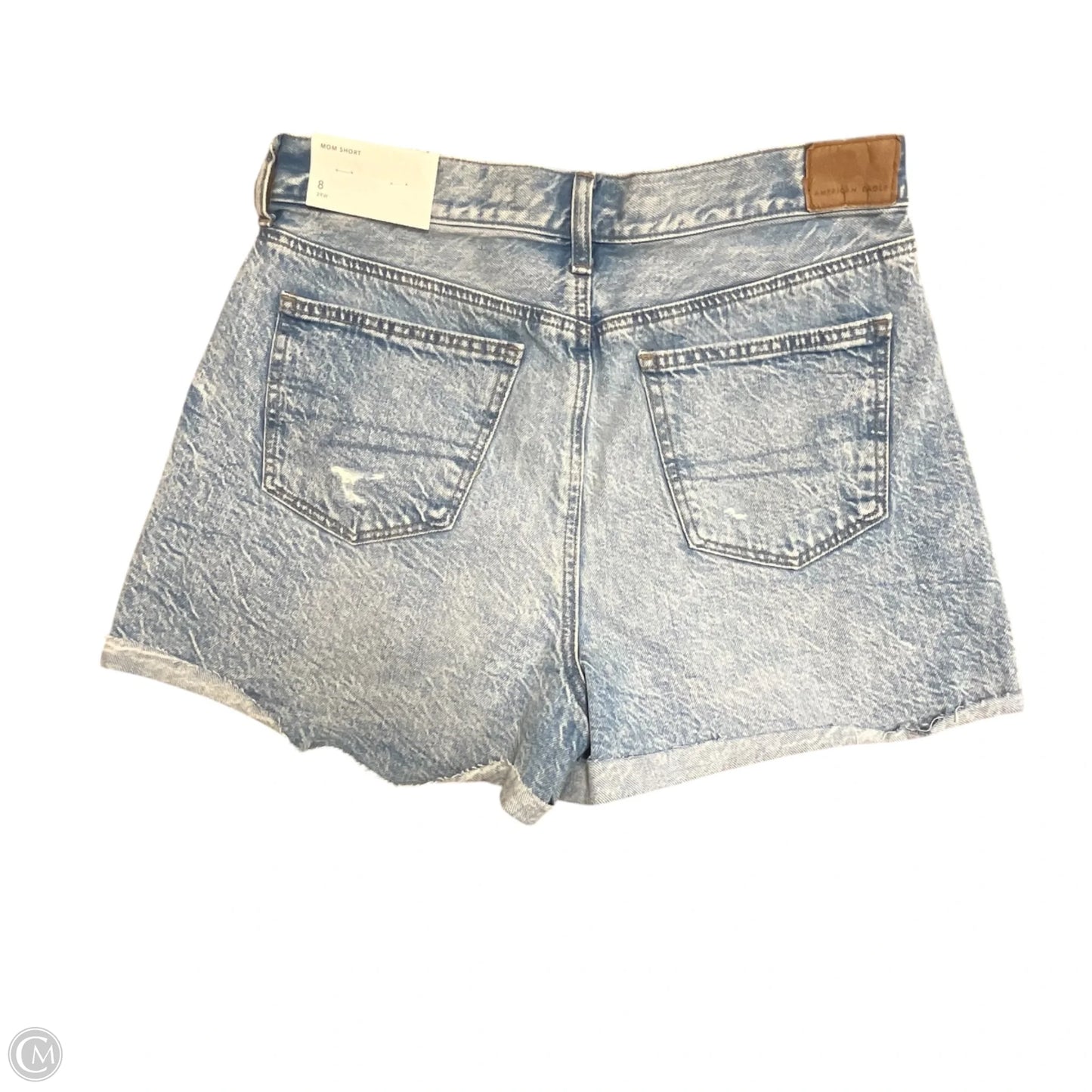 Shorts By American Eagle In Blue Denim, Size: 8