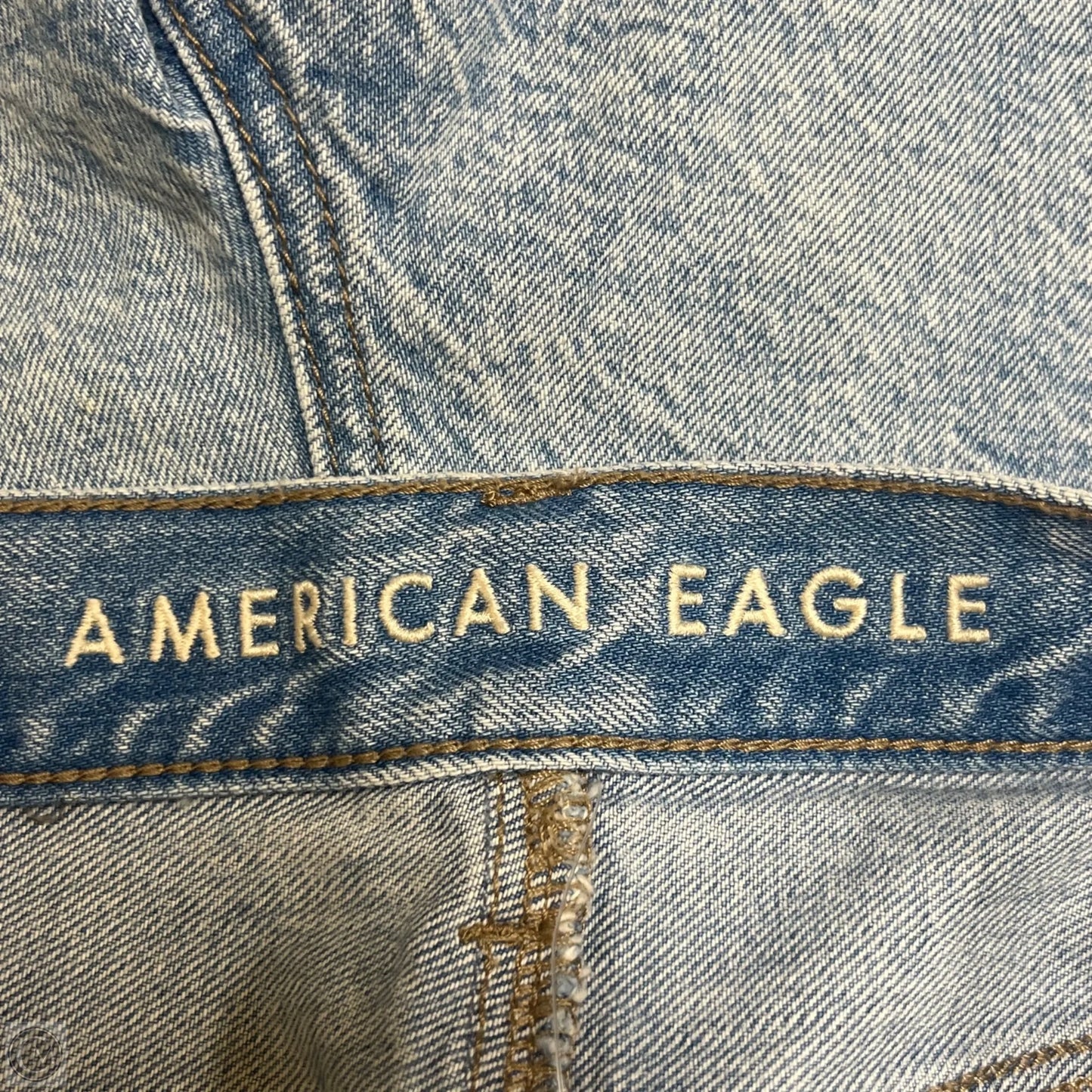 Shorts By American Eagle In Blue Denim, Size: 8
