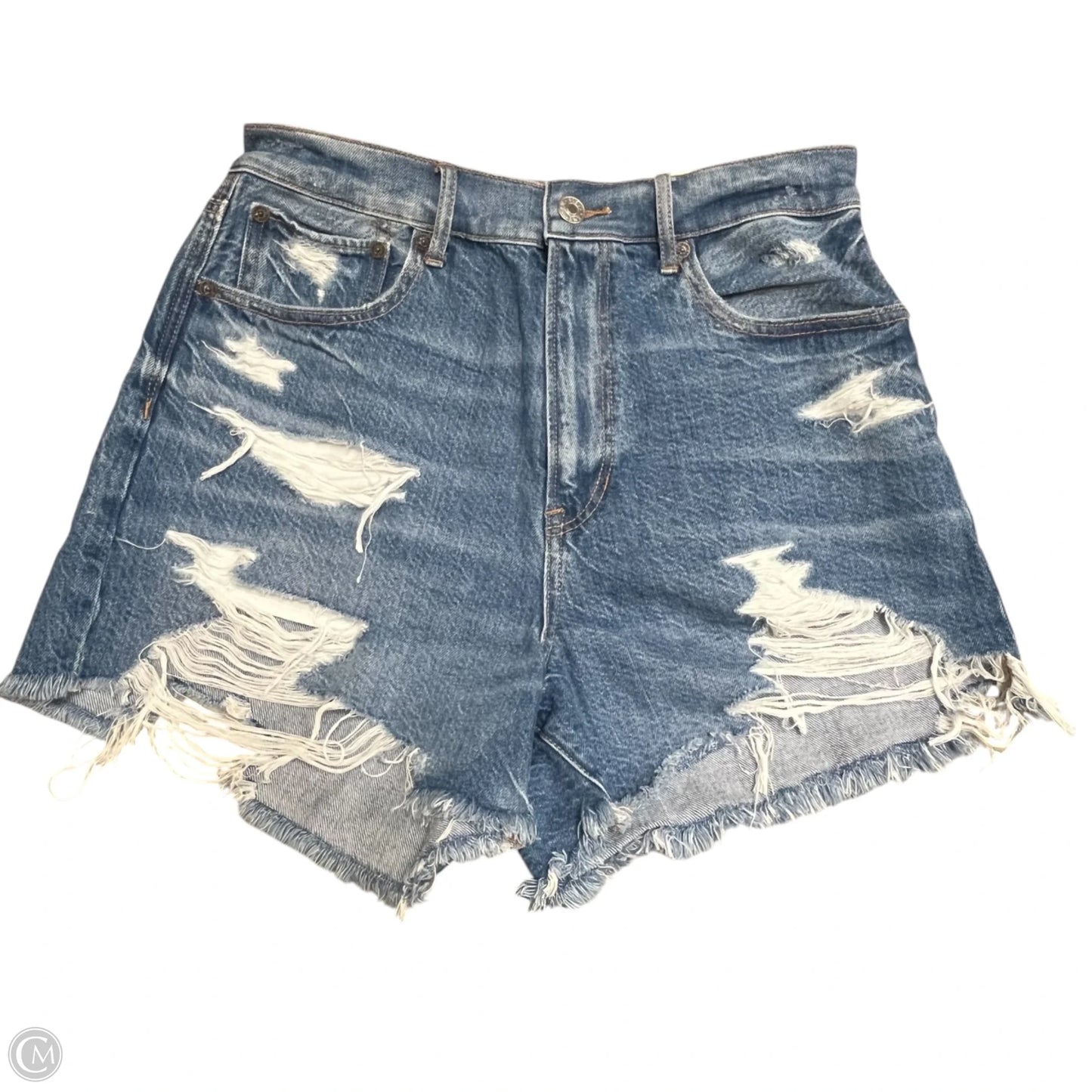 Shorts By American Eagle In Blue Denim, Size: 6