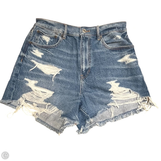 Shorts By American Eagle In Blue Denim, Size: 6