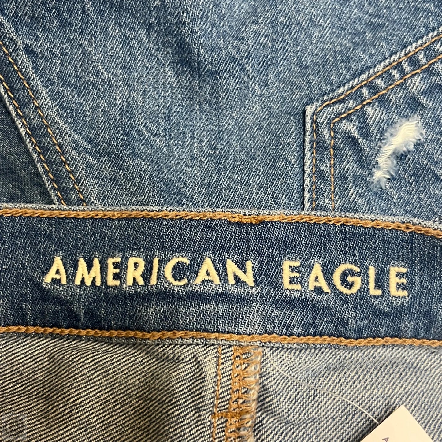 Shorts By American Eagle In Blue Denim, Size: 6
