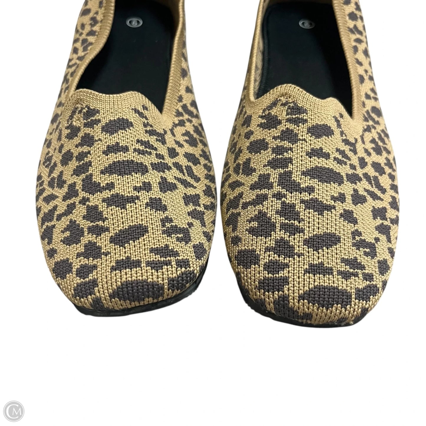 Shoes Flats In Leopard Print, Size: 9