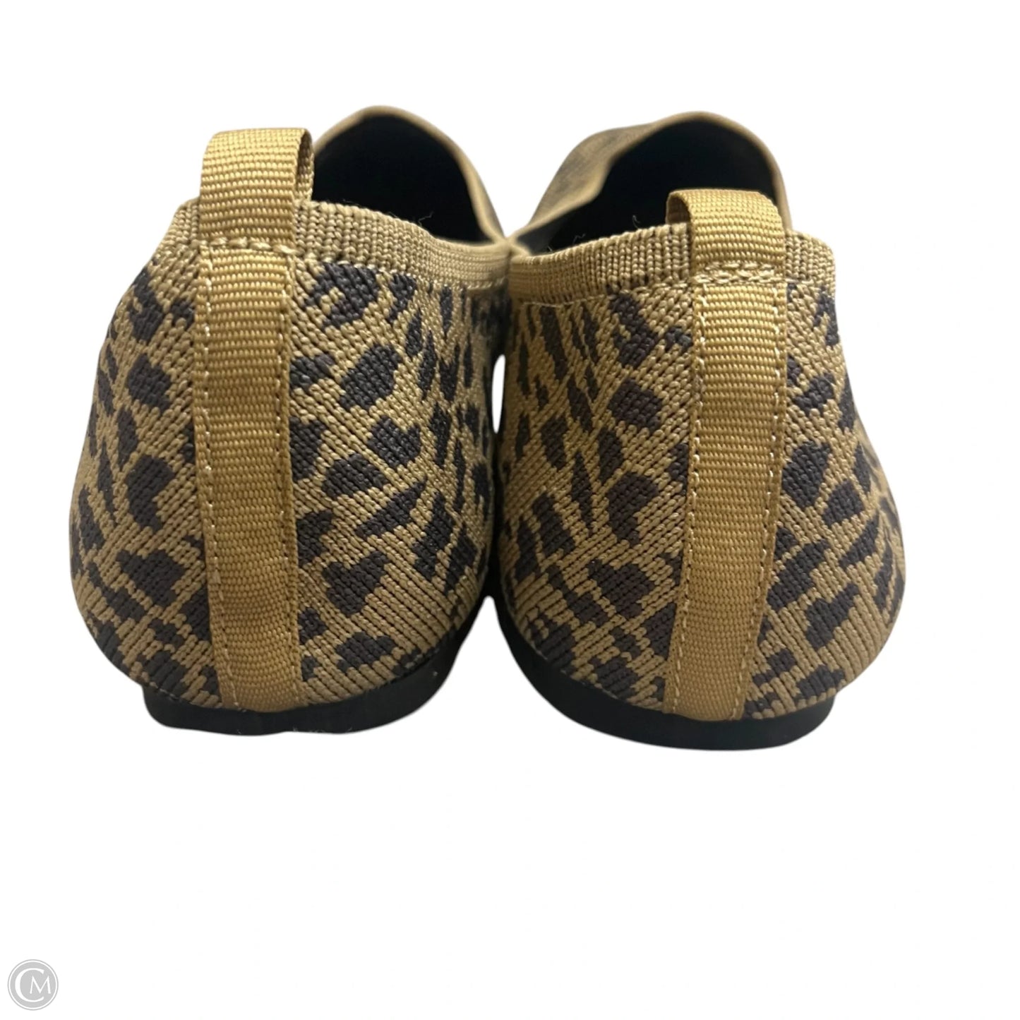 Shoes Flats In Leopard Print, Size: 9