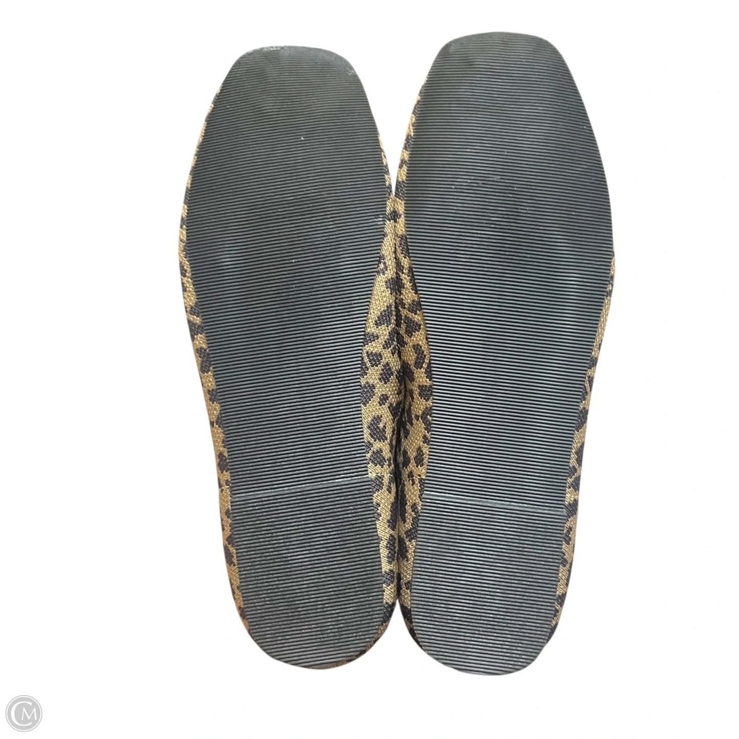 Shoes Flats In Leopard Print, Size: 9