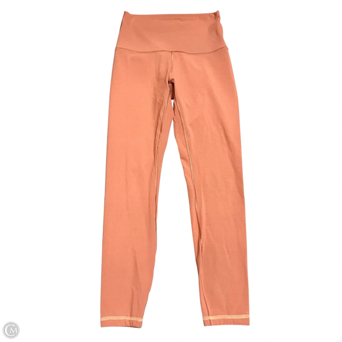 Athletic Leggings By Lululemon In Peach, Size: 6