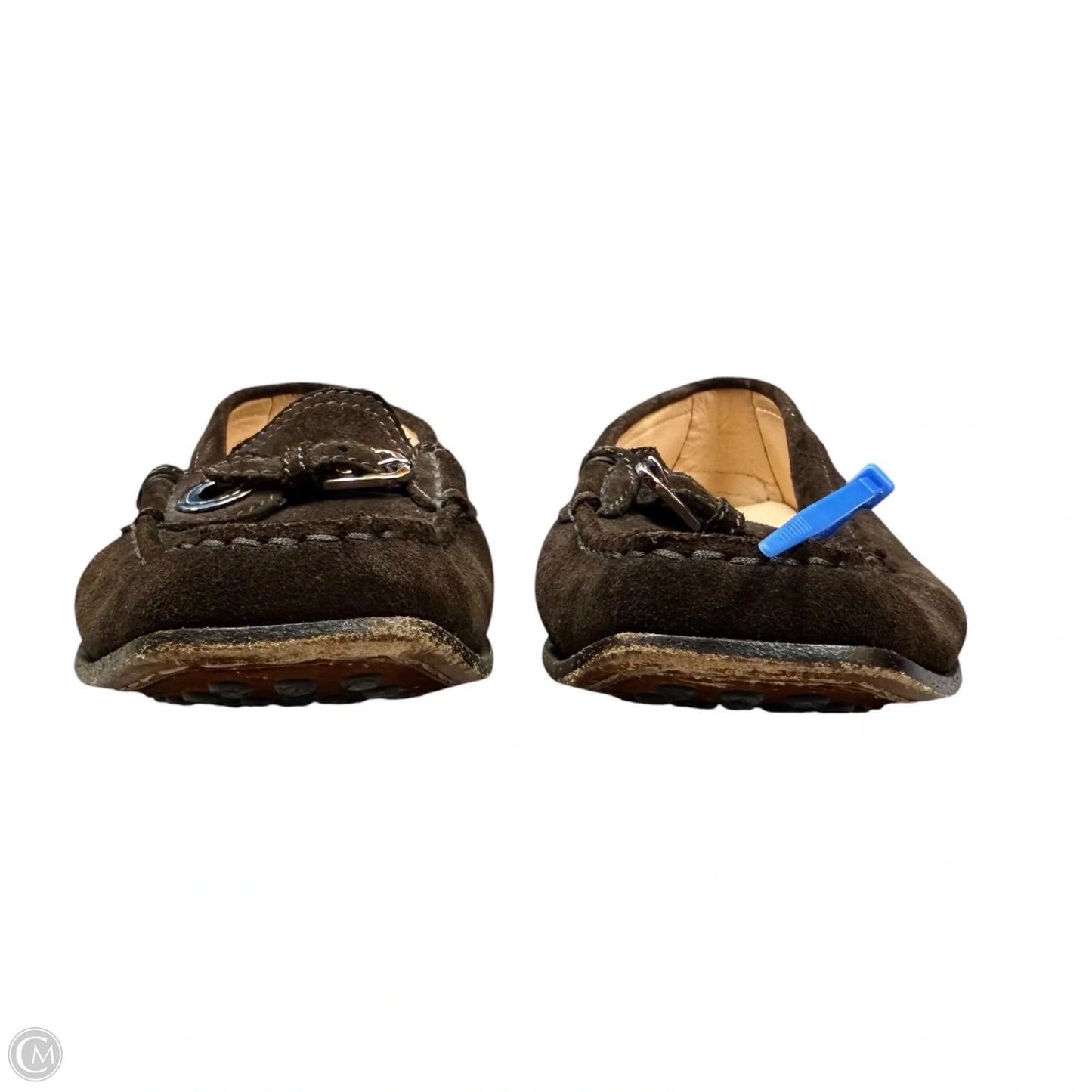 Shoes Luxury Designer By Tods In Brown, Size: 6.5